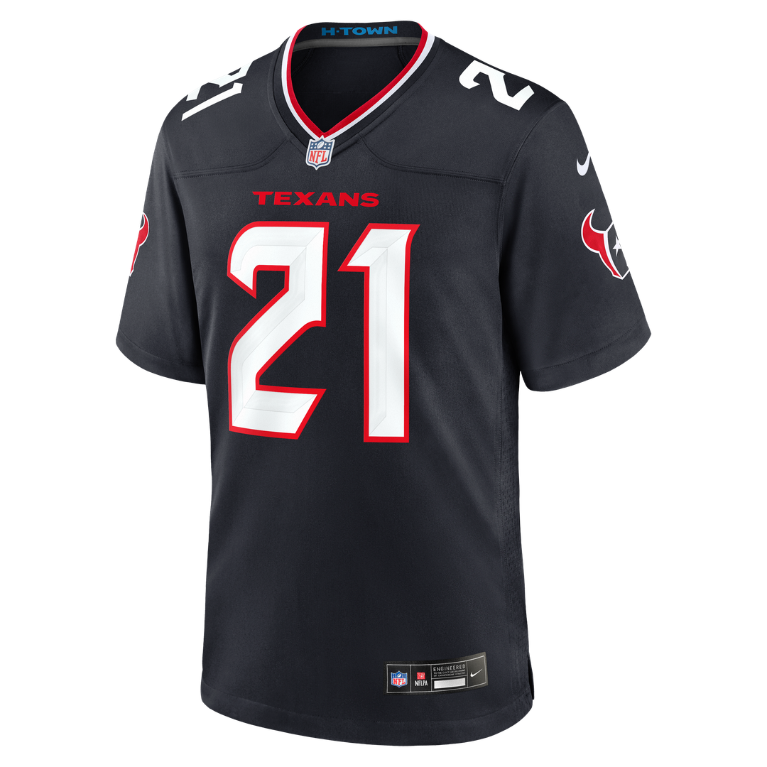 Nick Chubb Houston Texans Team Game Jersey - Navy