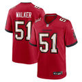 David Walker Tampa Bay Buccaneers Team Game Jersey - Red