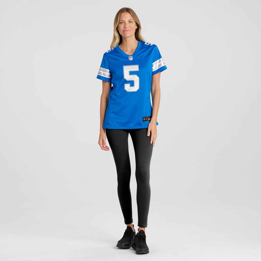 Teddy Bridgewater Detroit Lions Women's Team Game Jersey - Blue
