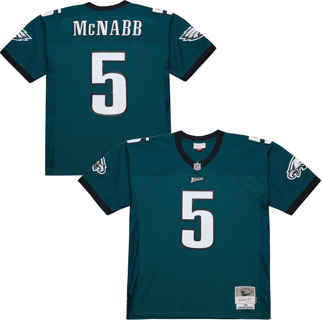 Donovan McNabb Philadelphia Eagles 1999 Legacy Replica Jersey - Midnight Green