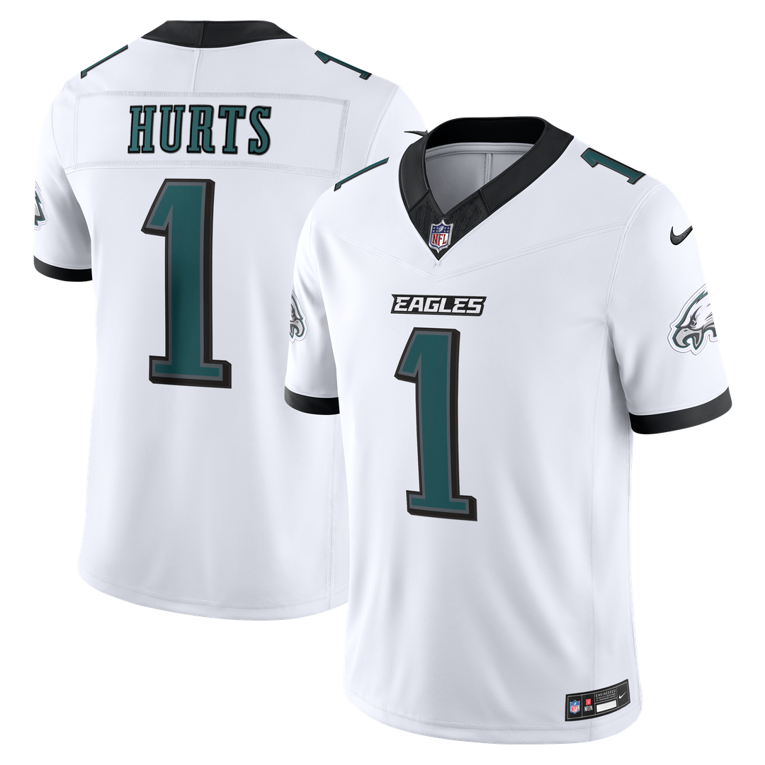 Jalen Hurts Philadelphia Eagles Team Vapor F.U.S.E. Stitched Limited Jersey - Midnight Green