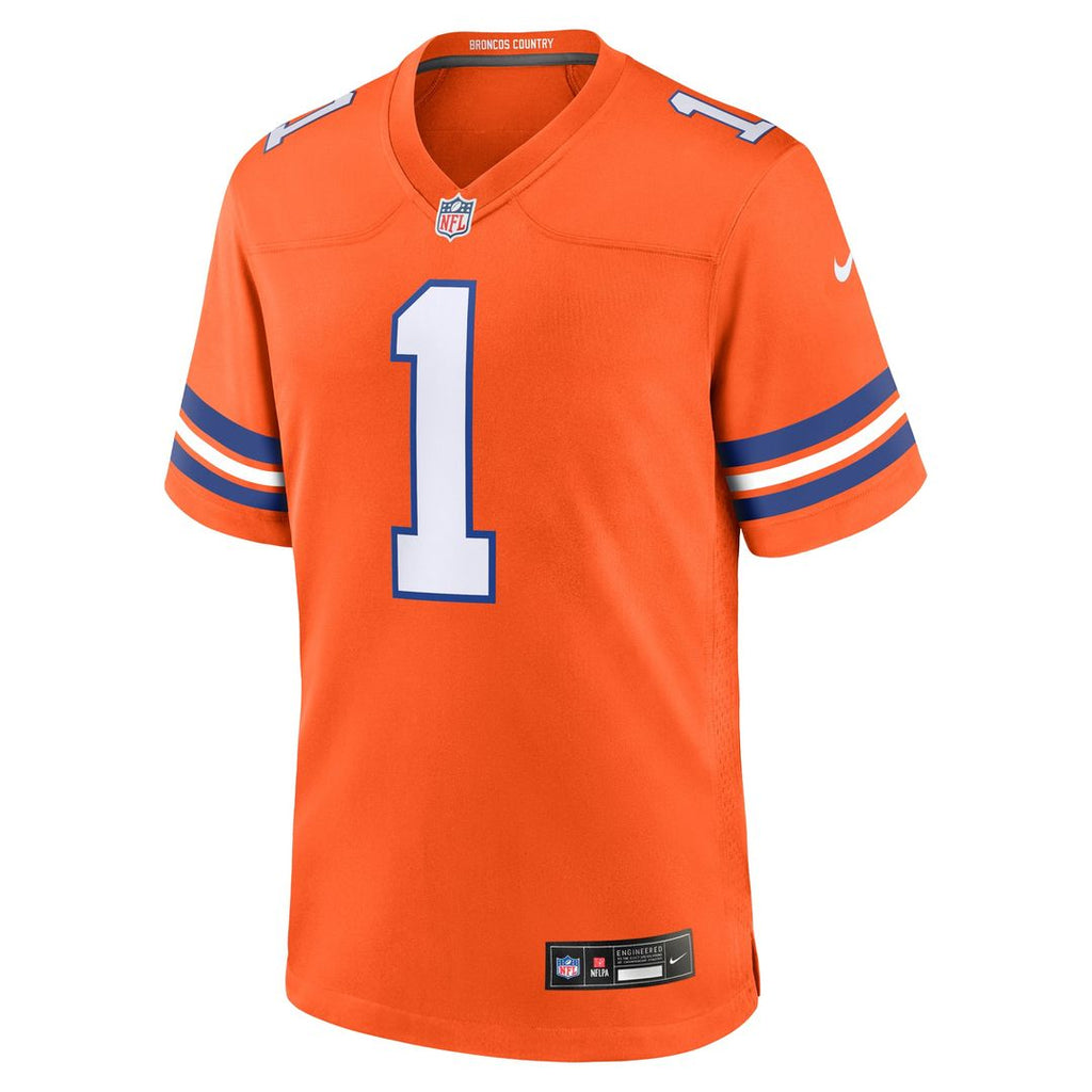 Jason Elam Denver Broncos Retired Player Alternate Game Jersey - Orange
