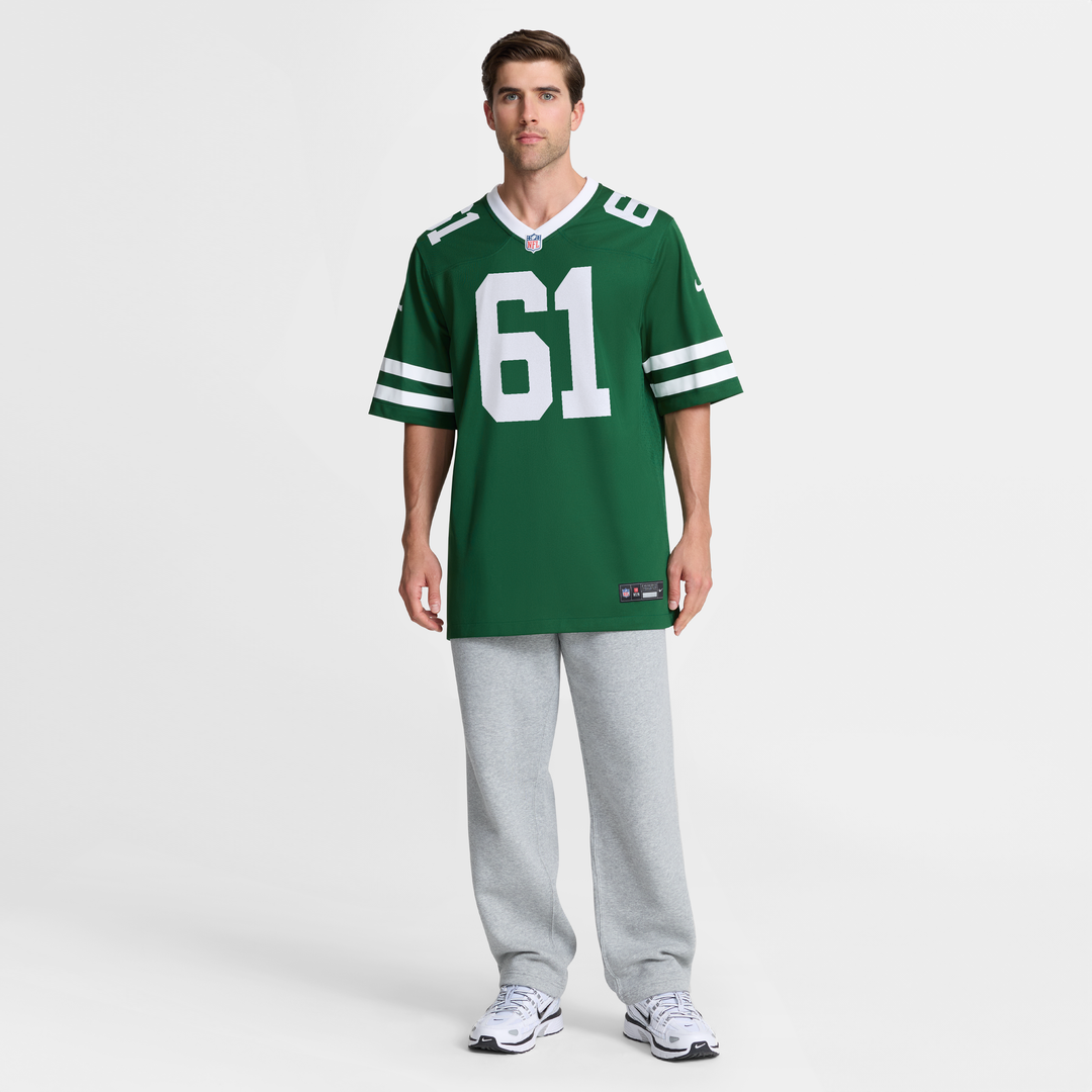 Max Mitchell New York Jets Team Game Jersey - Legacy Green