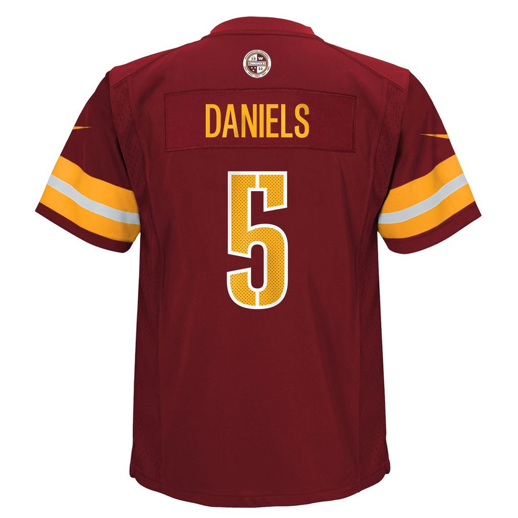 Jayden Daniels Washington Commanders Toddler Game Jersey - Burgundy
