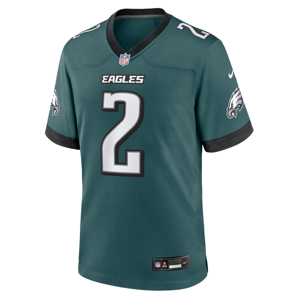Tariq Woolen Philadelphia Eagles Alternate Game Jersey - Kelly Green