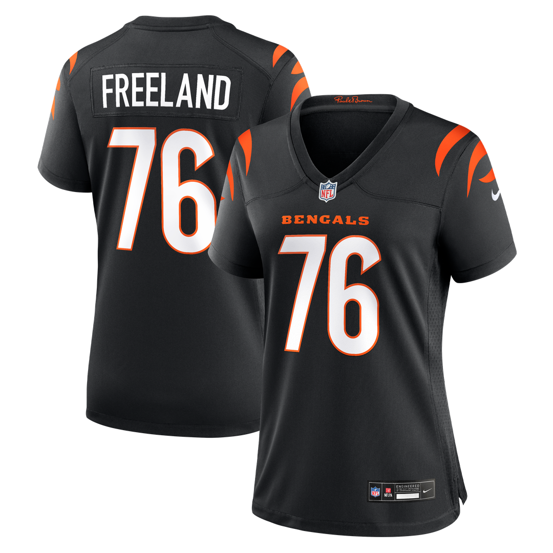 Blake Freeland Cincinnati Bengals Women's Team Game Jersey - Black