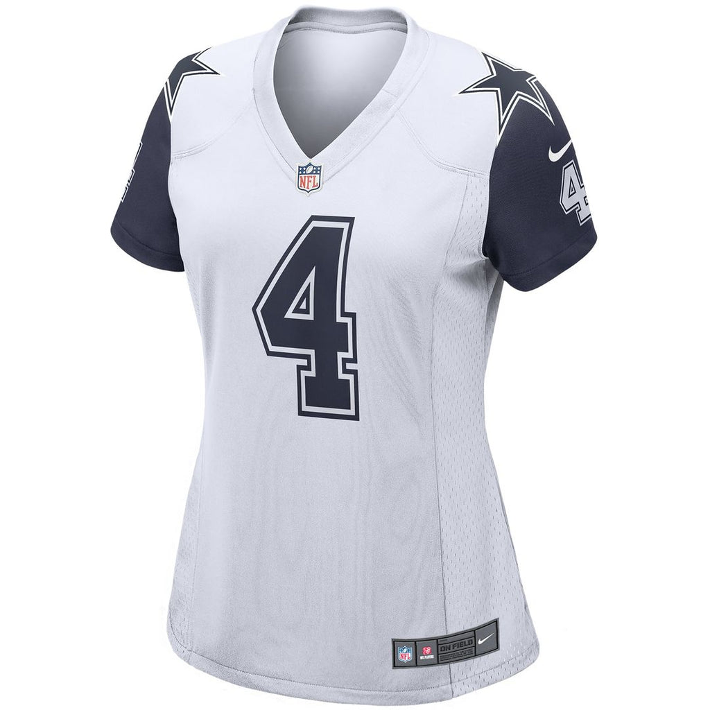Dak Prescott Dallas Cowboys Women's Game Team Jersey - Navy