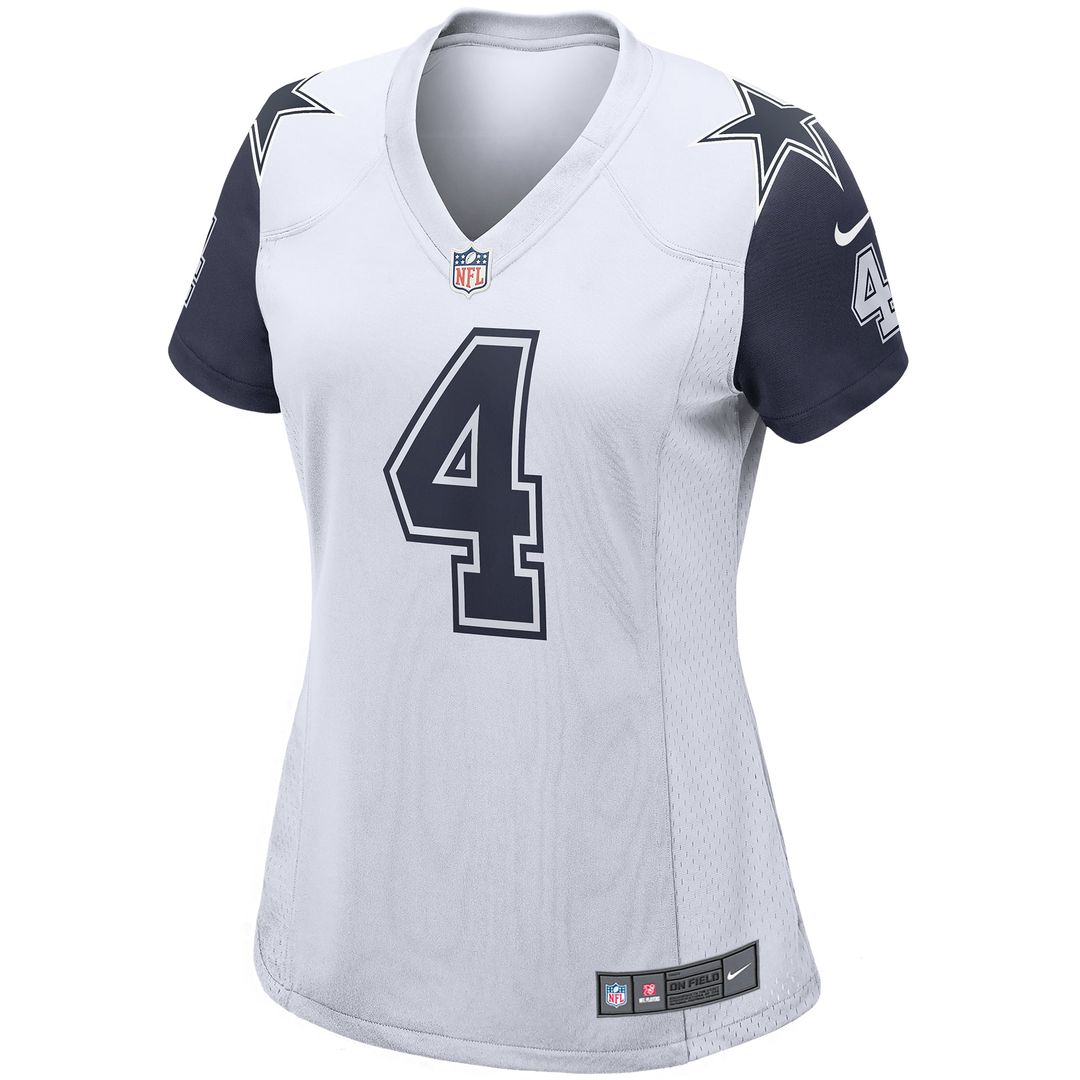 Dak Prescott Dallas Cowboys Women's Game Team Jersey - Navy