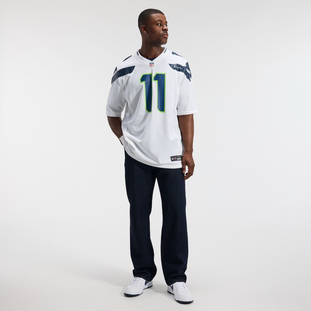 Jaxon Smith - Njigba Seattle Seahawks Game Jersey - White