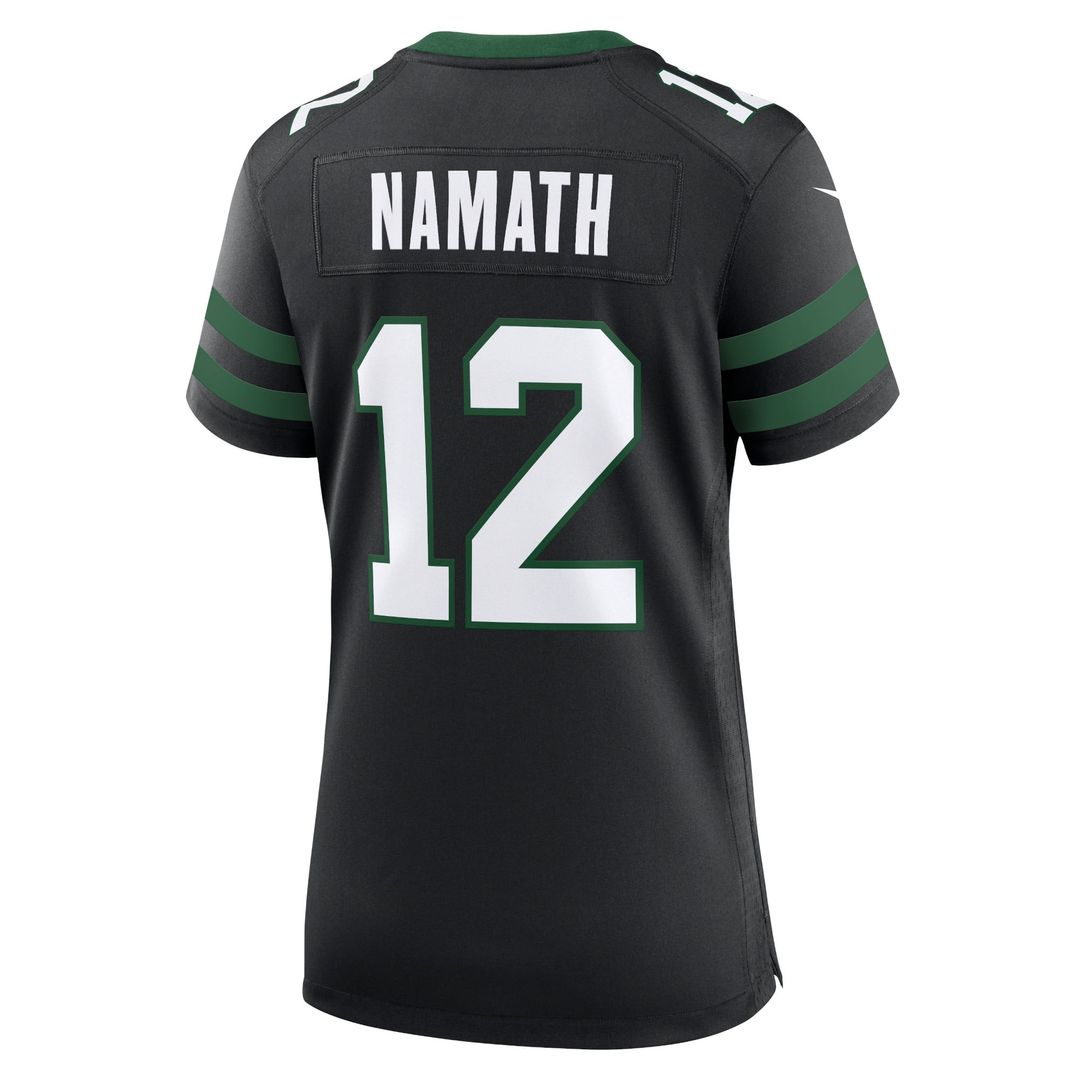 Joe Namath New York Jets Women's Classic Alternate Retired Player Game Jersey - White
