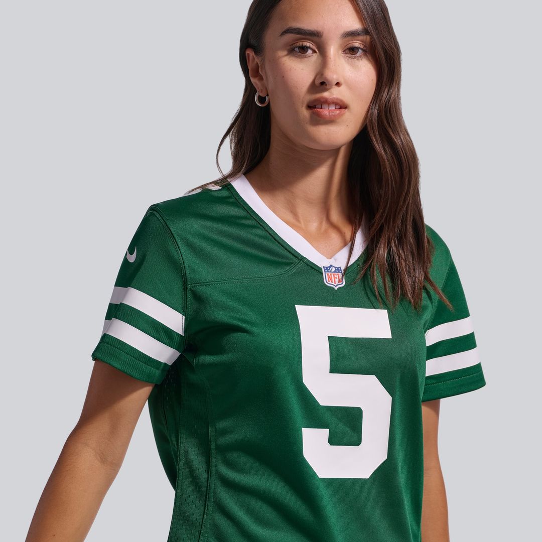 Garrett Wilson New York Jets Women's Game Jersey - Legacy White