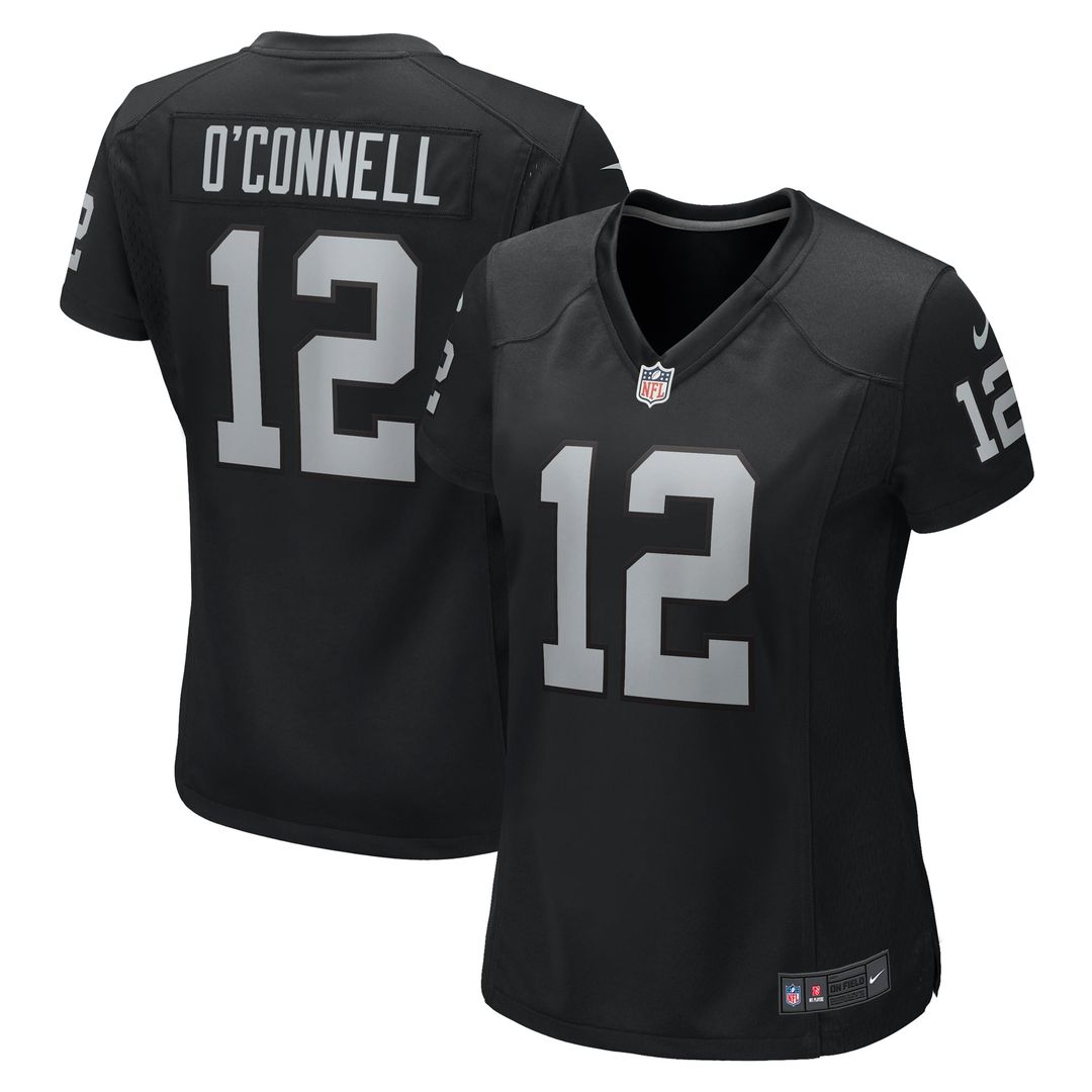 Aidan O'Connell Las Vegas Raiders Women's Game Jersey - Black