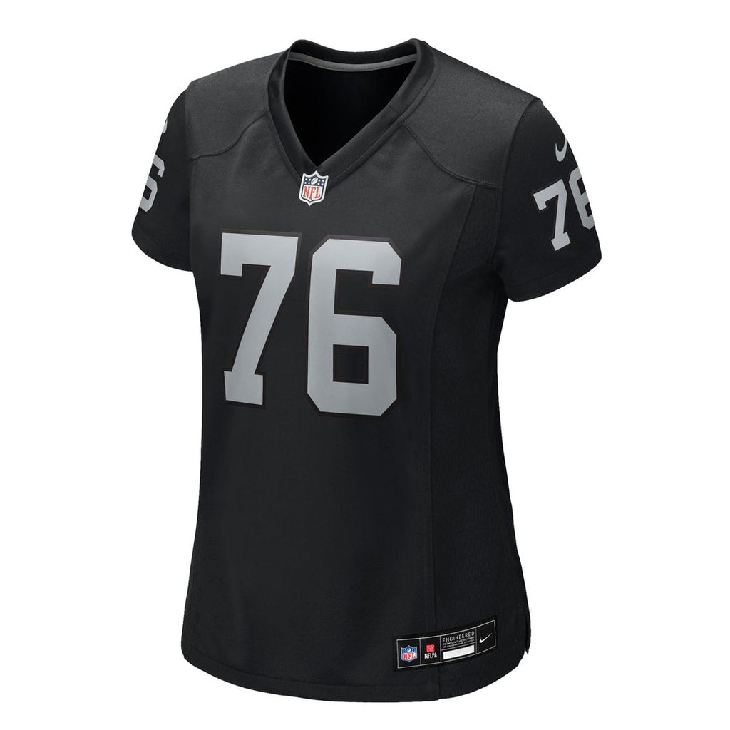 Caleb Rogers Las Vegas Raiders Women's Team Game Jersey - Black
