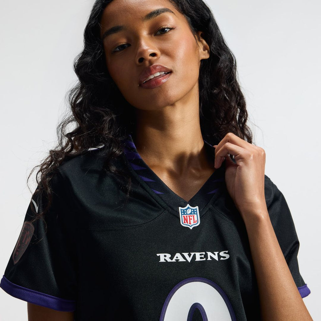 Roquan Smith Baltimore Ravens Women's Alternate Game Jersey - Black