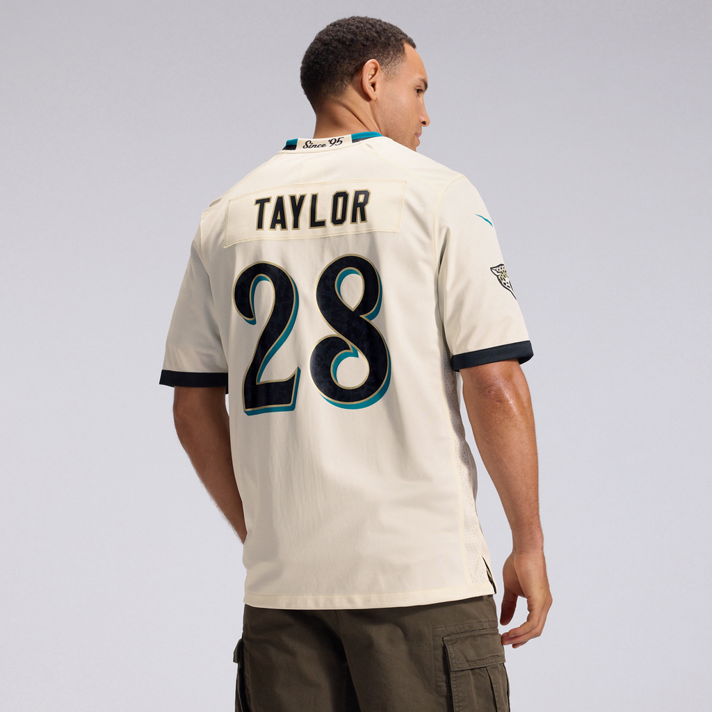 Fred Taylor Jacksonville Jaguars 2026 Rivalries Collection Game Jersey - Natural