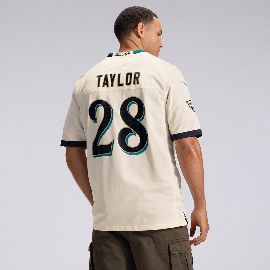 Fred Taylor Jacksonville Jaguars 2026 Rivalries Collection Game Jersey - Natural