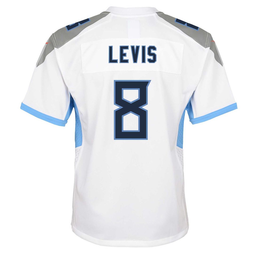 Will Levis Tennessee Titans Youth Game Jersey - Light Blue