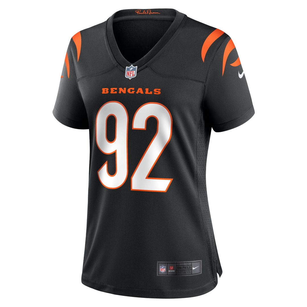 B.J. Hill Cincinnati Bengals Women's Game Jersey - Black