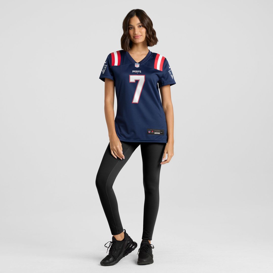 Carlton Davis New England Patriots Women's Team Game Jersey - Navy