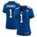 Ahmad Sauce Gardner Indianapolis Colts Women's Alternate 2 Indiana Nights Game Jersey - Heather Royal
