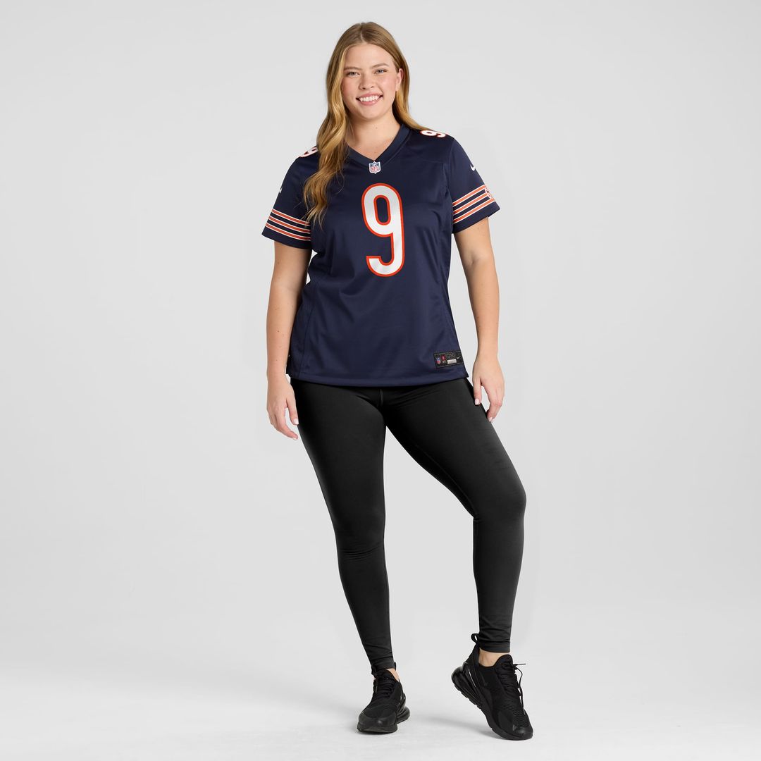 Jim McMahon Chicago Bears Women's Game Retired Player Jersey - Navy