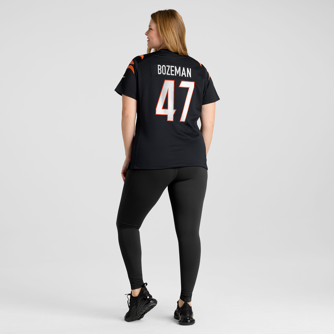 Swayze Bozeman Cincinnati Bengals Women's Team Game Jersey - Black