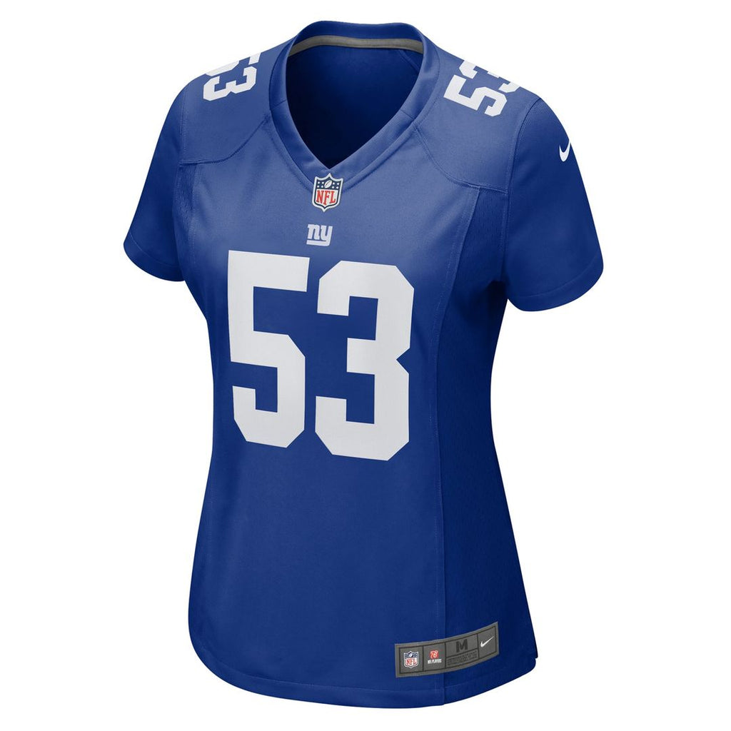 Darius Muasau New York Giants Women's Game Jersey - Royal