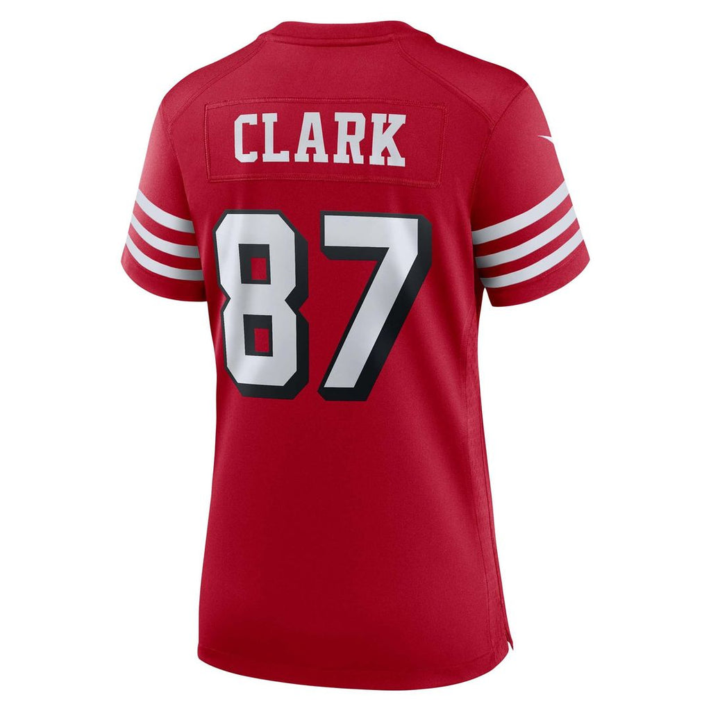 Dwight Clark San Francisco 49ers Women's Alternate Game Jersey - Scarlet