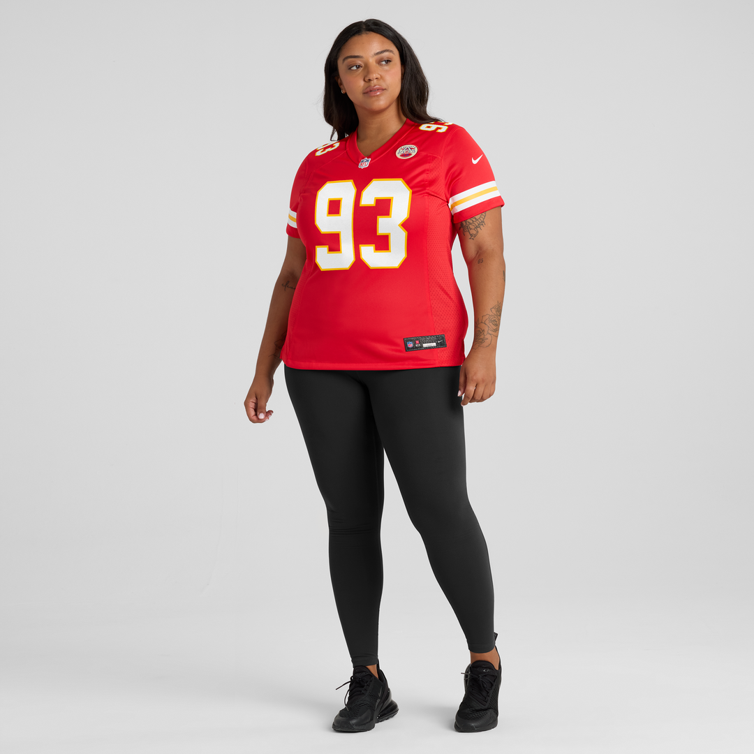 Zacch Pickens Kansas City Chiefs Women's Team Game Jersey - Red