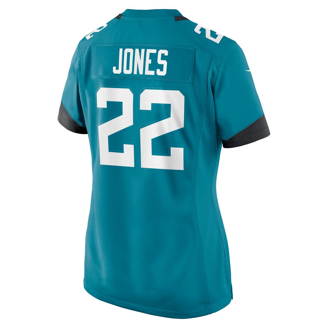 Jarrian Jones Jacksonville Jaguars Women's Game Jersey - Teal
