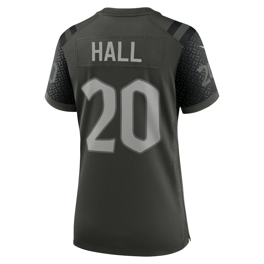 Breece Hall New York Jets Women's Rivalries Collection Game Jersey - Green
