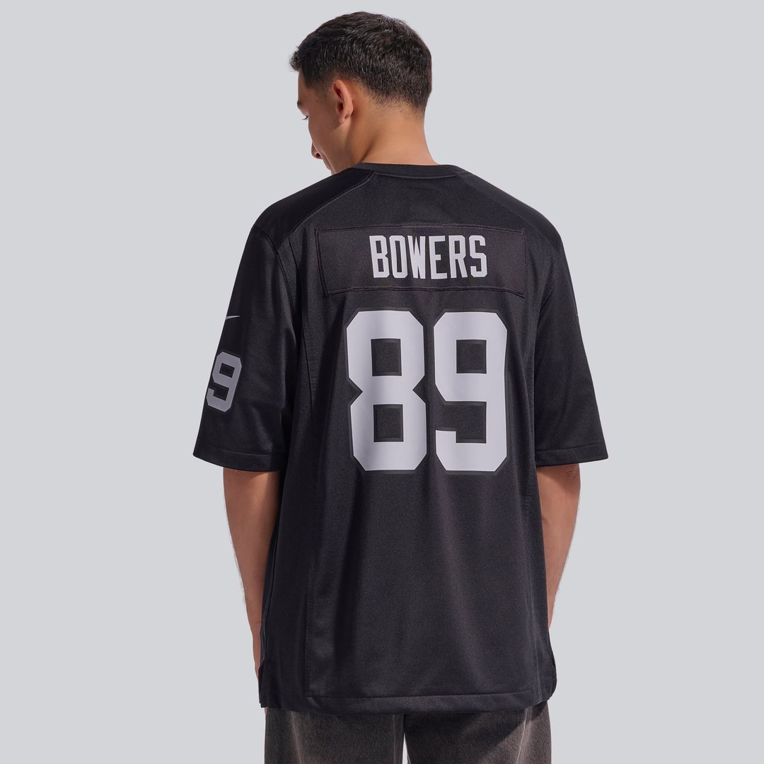 Brock Bowers Las Vegas Raiders Player Game Jersey - Black