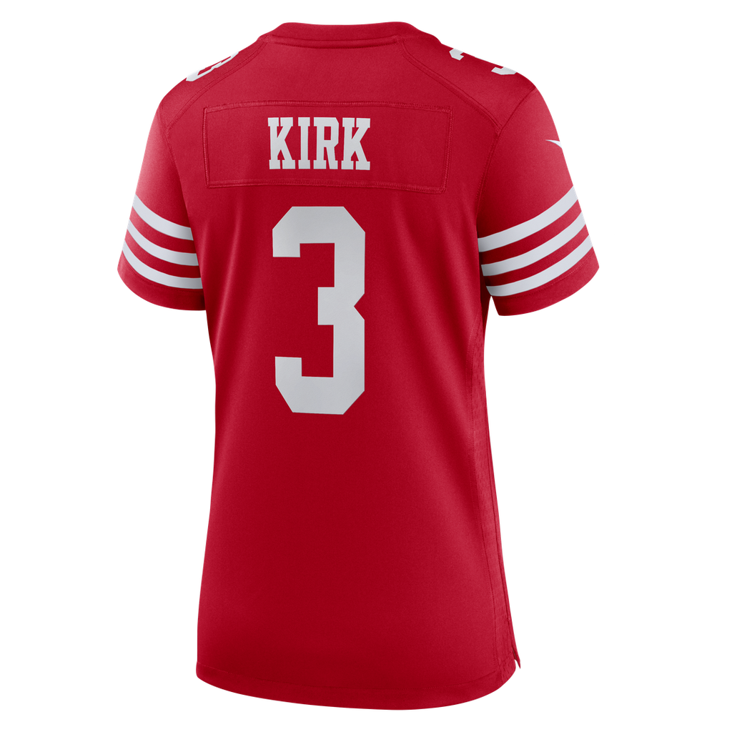 Christian Kirk San Francisco 49ers Women's Team Game Jersey - Scarlet