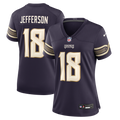 Justin Jefferson Minnesota Vikings Women's 2026 Rivalries Collection Game Jersey - Purple