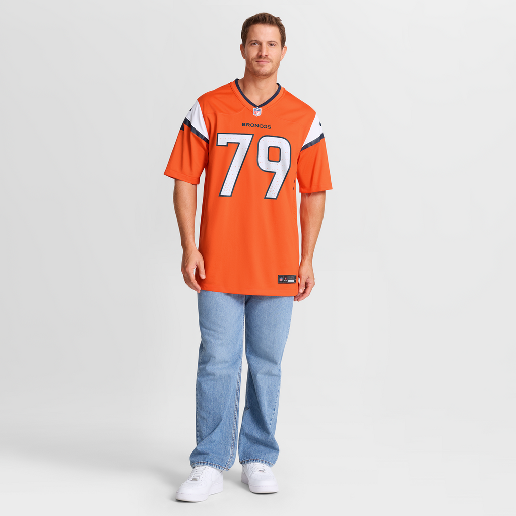 Matt Peart Denver Broncos Team Game Jersey - Orange