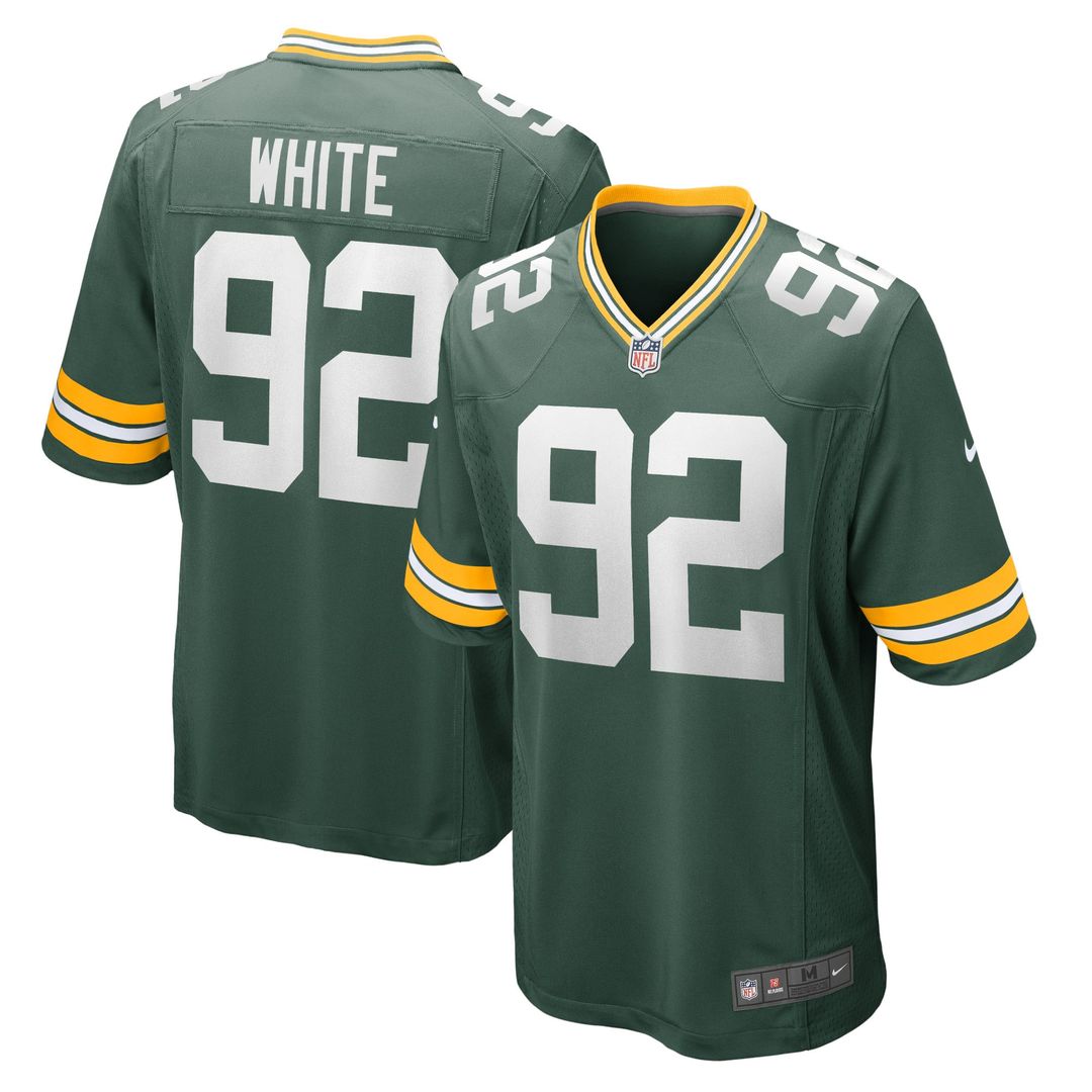 Reggie White Green Bay Packers Retired Player Game Jersey - Green