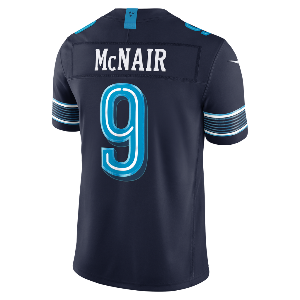 Steve McNair Tennessee Titans 2026 Rivalries Collection Stitched Limited Jersey - Navy