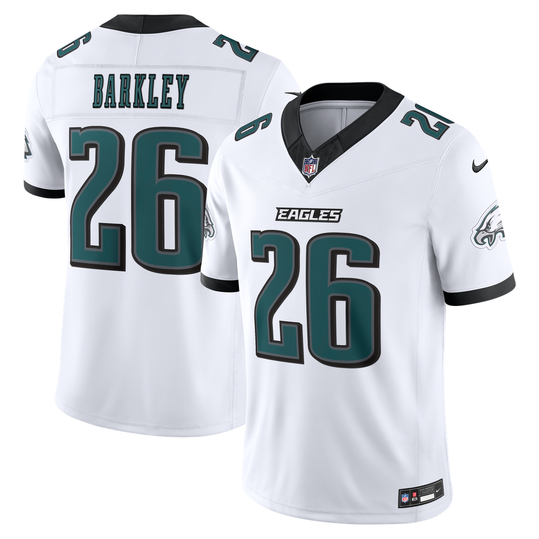 Saquon Barkley Philadelphia Eagles Alternate Vapor F.U.S.E. Stitched Limited Jersey - Black