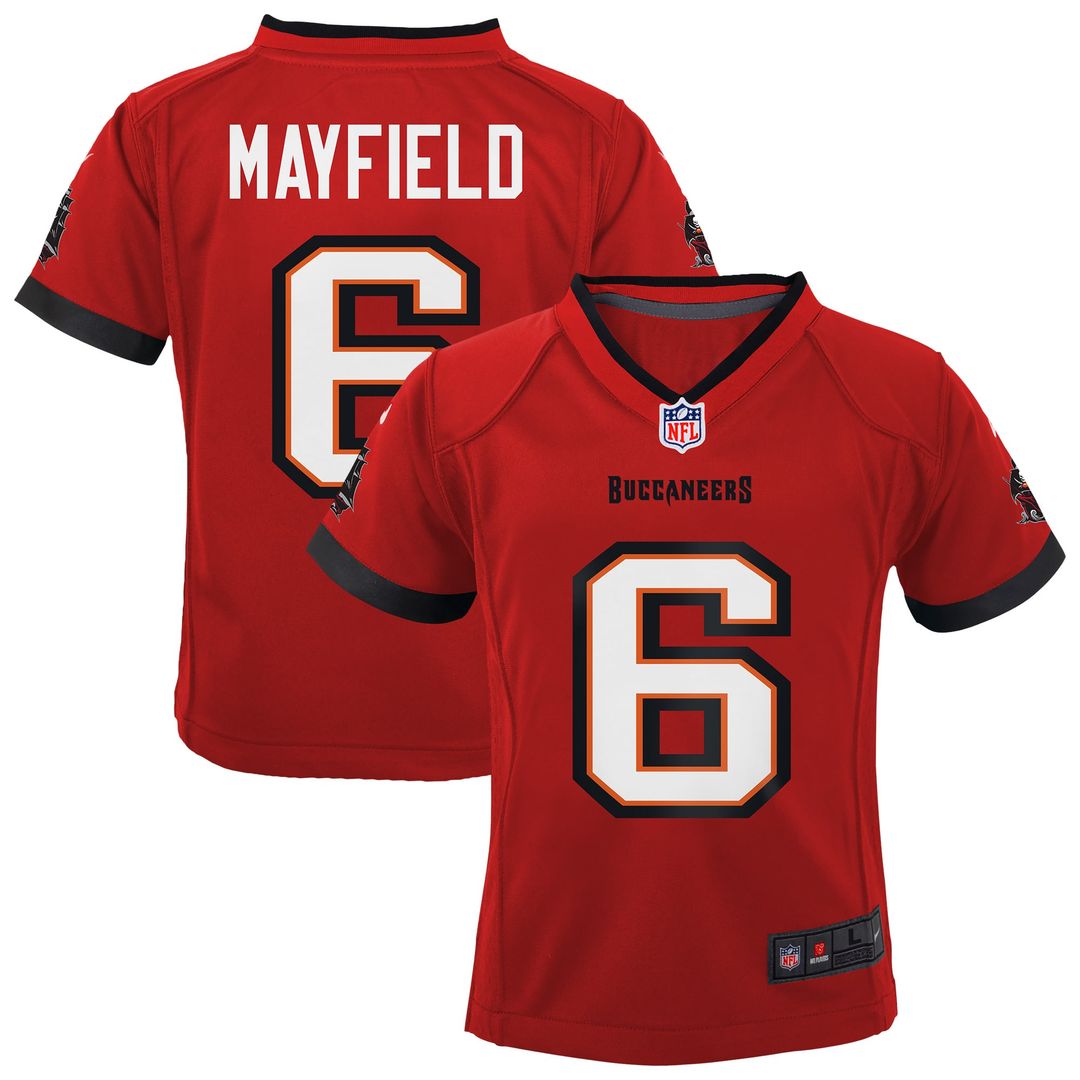 Baker Mayfield '76 Tampa Bay Buccaneers Preschool Game Jersey - White