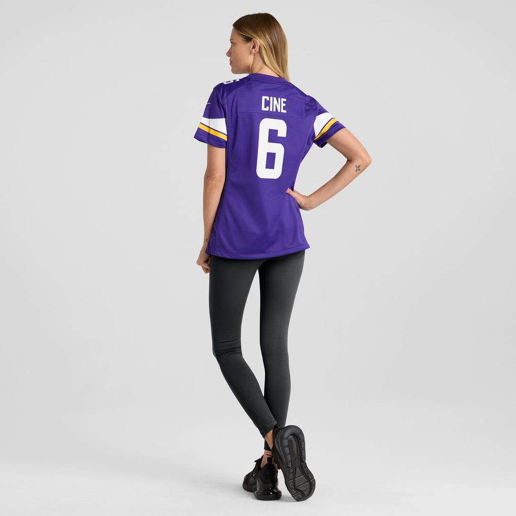 Lewis Cine Minnesota Vikings Women's Game Player Jersey - Purple