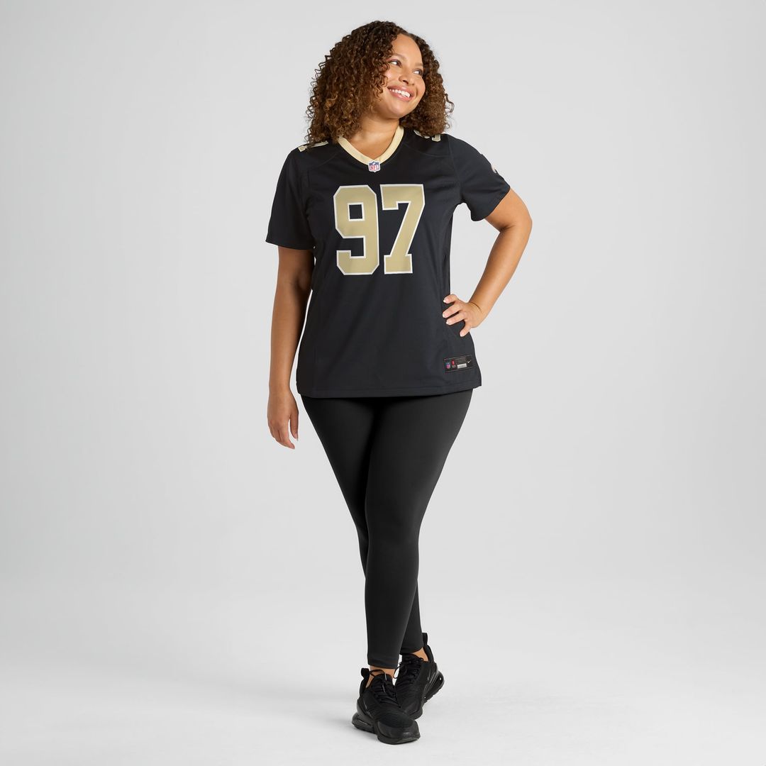 Khristian Boyd New Orleans Saints Women's Game Jersey - Black