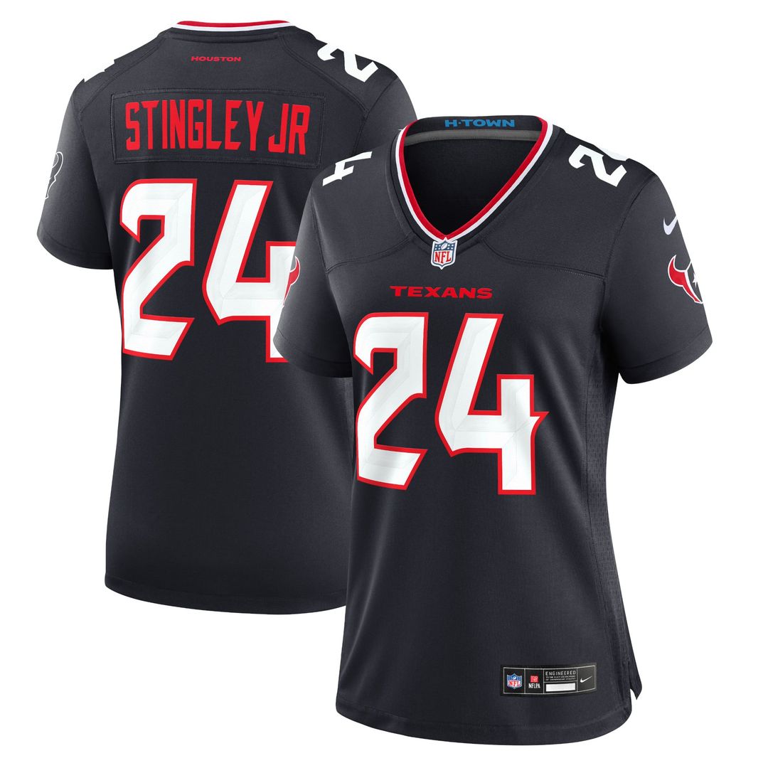 Derek Stingley Jr. Houston Texans Women's Alternate Game Jersey - Red