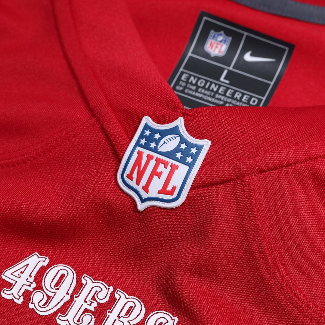 Jake Tonges San Francisco 49ers Team Game Jersey - Scarlet
