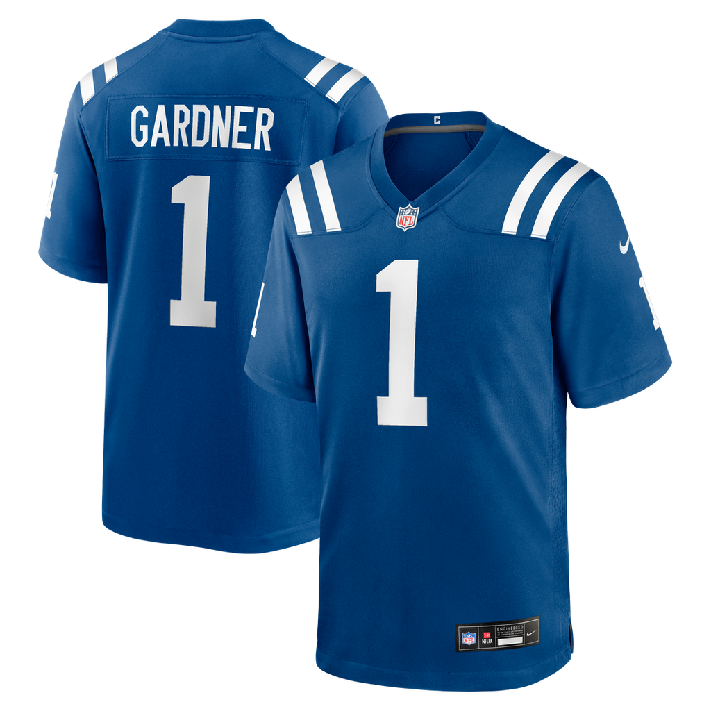 Ahmad Sauce Gardner Indianapolis Colts Team Game Jersey - Royal