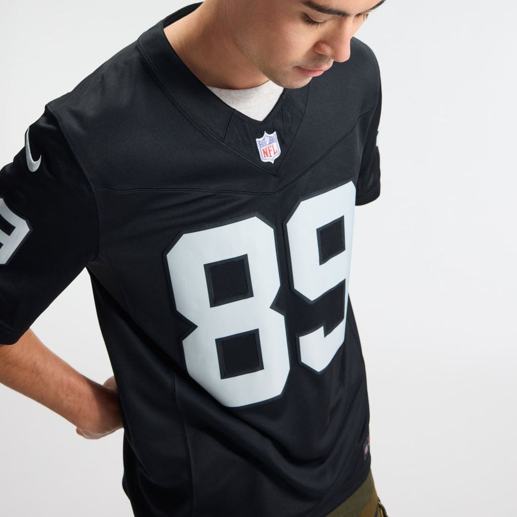 Brock Bowers Las Vegas Raiders Team Vapor F.U.S.E. Stitched Limited Jersey - Black
