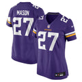 Jordan Mason Minnesota Vikings Women's Team Game Jersey - Purple