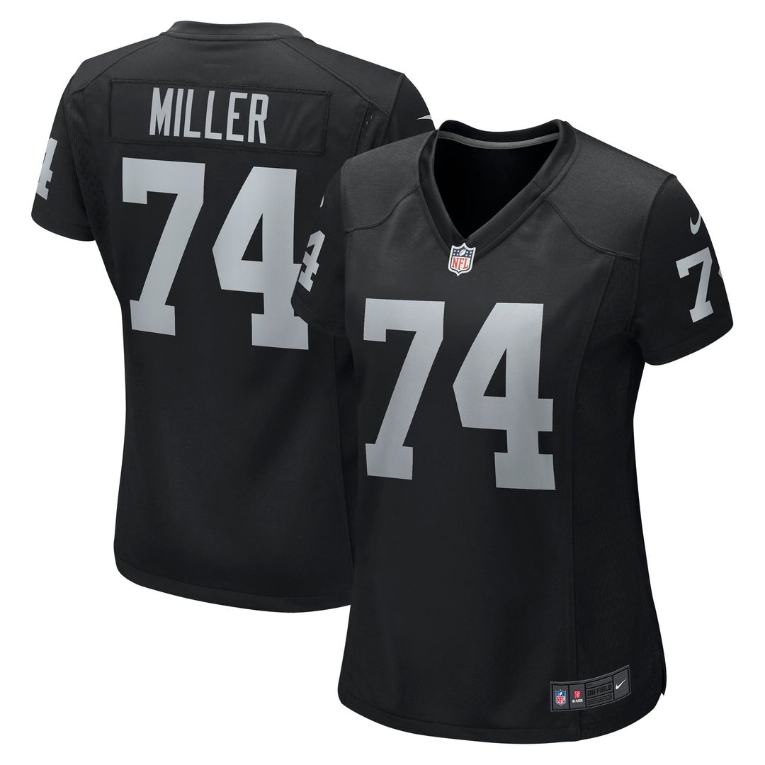 Kolton Miller Las Vegas Raiders Women's Game Jersey - Black