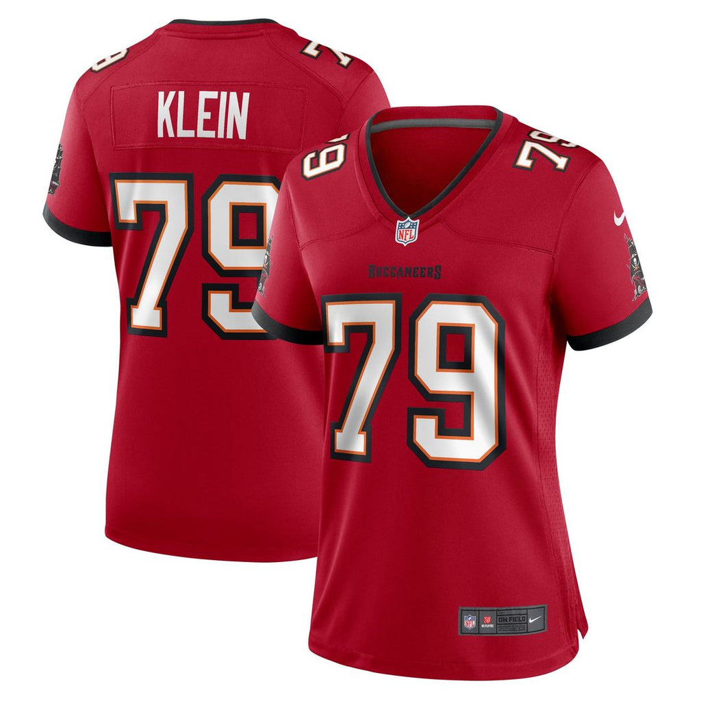 Elijah Klein Tampa Bay Buccaneers Women's Game Jersey - Red
