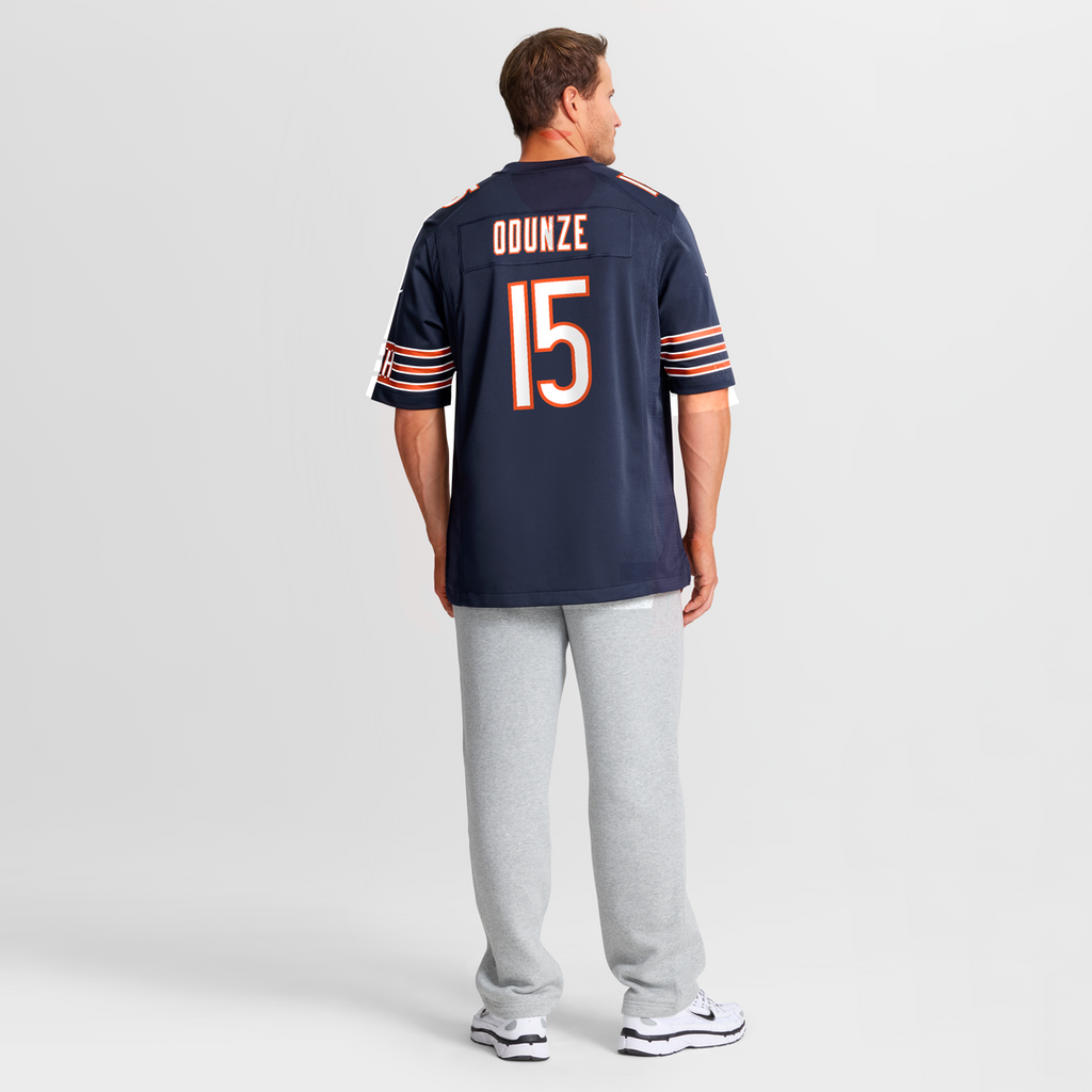 Rome Odunze Chicago Bears Player Game Jersey - Navy