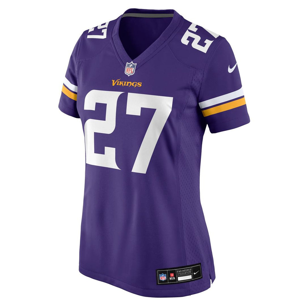 Jordan Mason Minnesota Vikings Women's Team Game Jersey - Purple